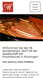 Mobile Screenshot of gdm-muensingen.de